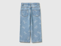 Slim fit jeans with bow print - ucb_image_BS