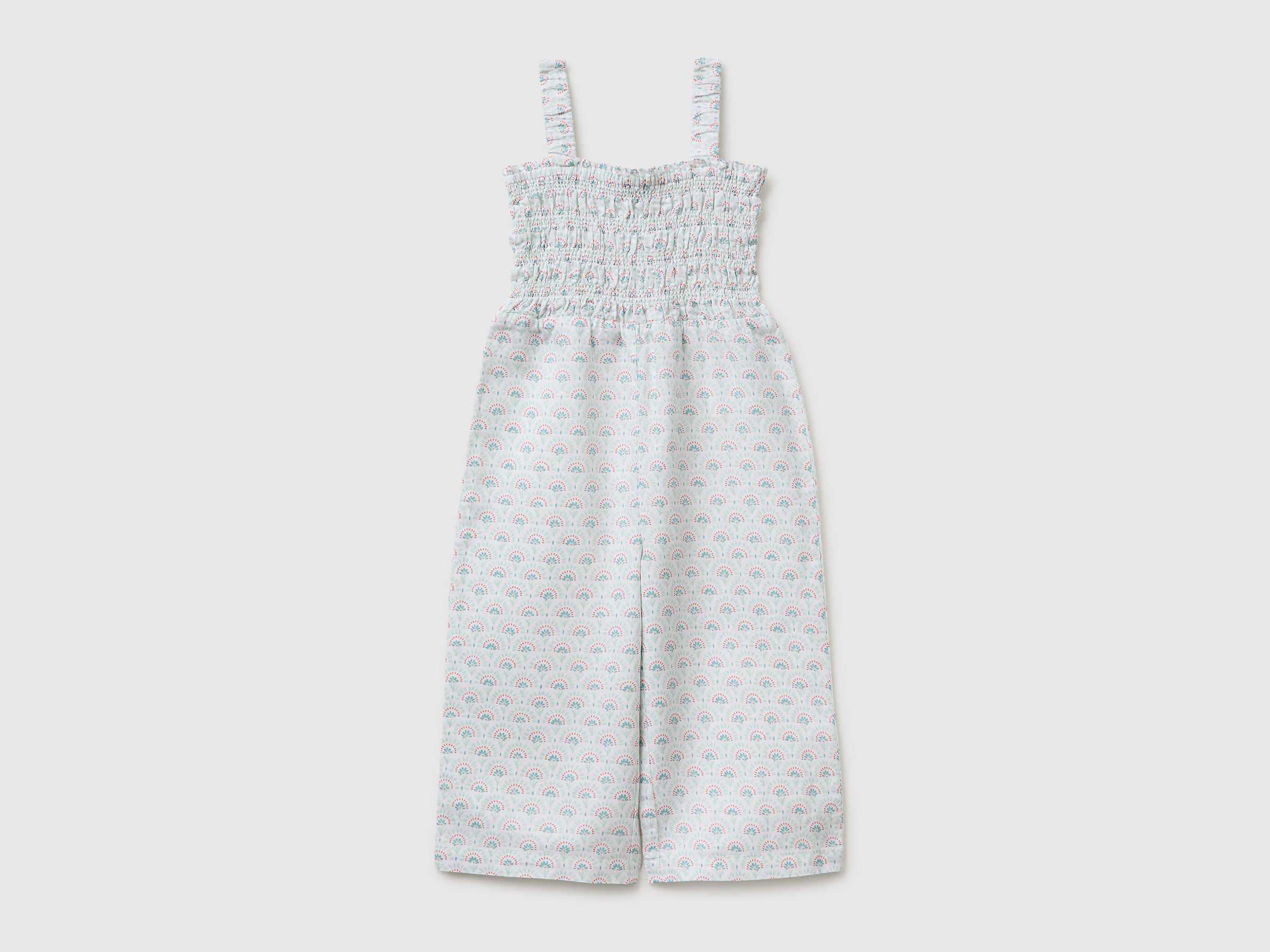 Floral linen blend jumpsuit - ucb_image_FS