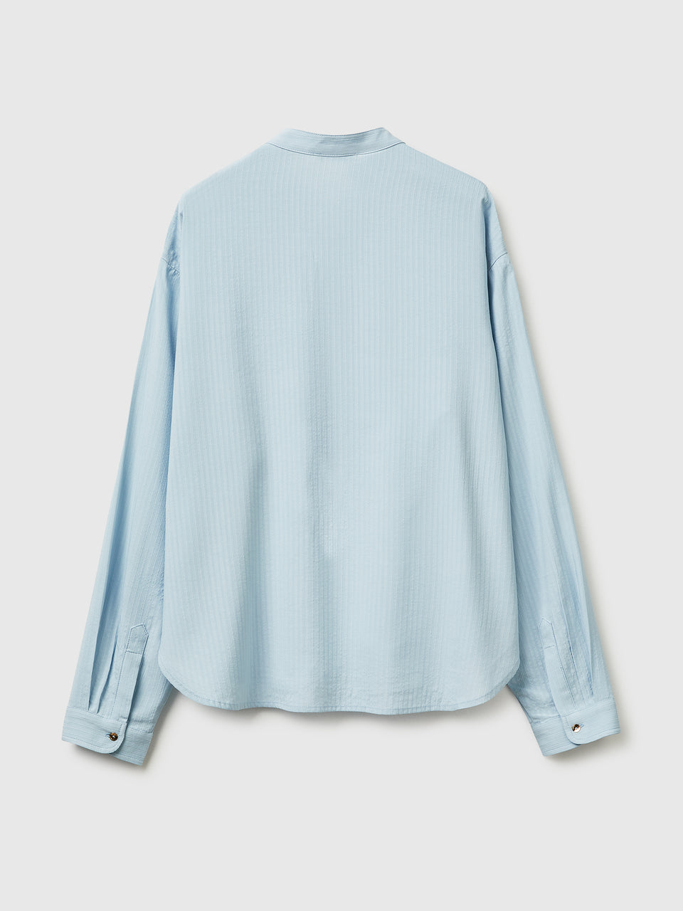 Blusa às riscas com gola coreana - ucb_image_BS