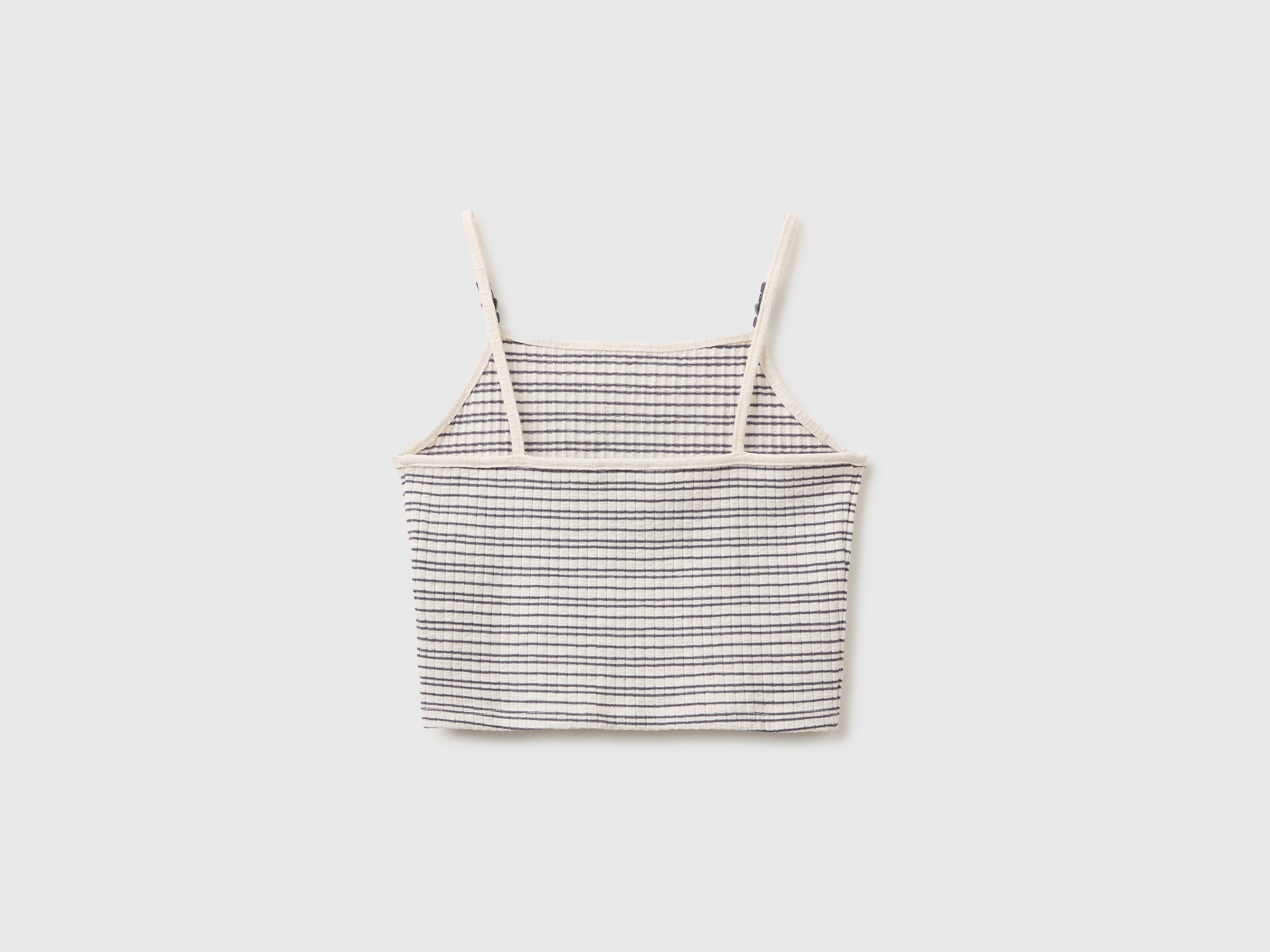 Striped tank top with beads - ucb_image_BS