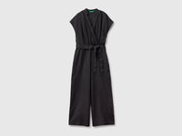 100% linen crossover jumpsuit - ucb_image_FS