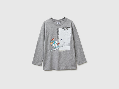 T-shirt cinzenta Looney Tunes x Olympic Collection - ucb_image_FS