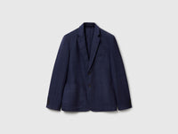 Blazer riscado em mistura de linho - ucb_image_FS