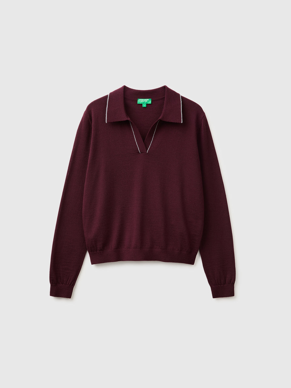 Polo de malha em pura lã Merino - ucb_image_FS
