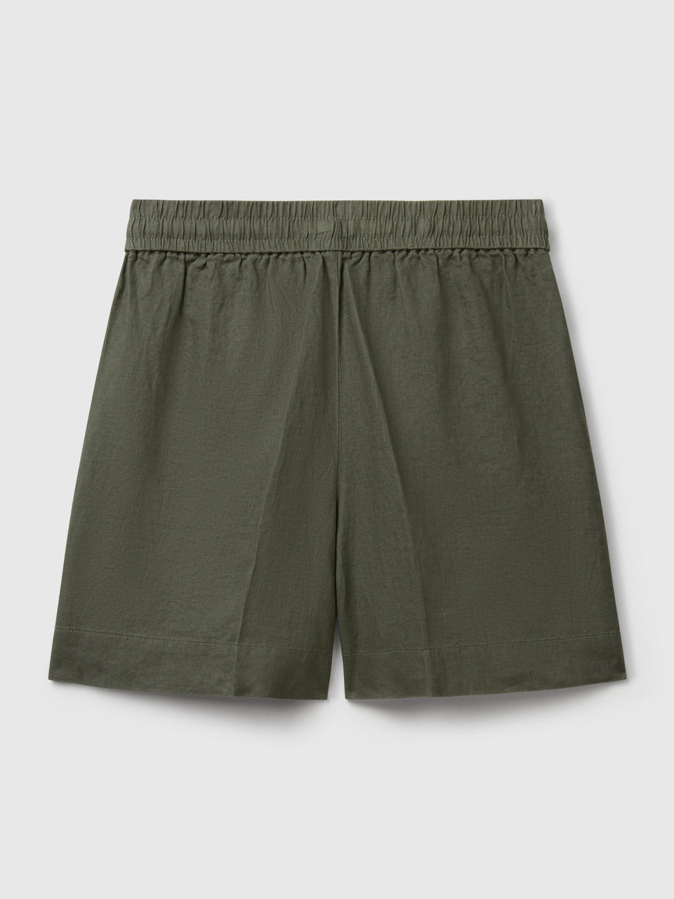 Shorts em linho puro com cordão de ajuste - ucb_image_BS
