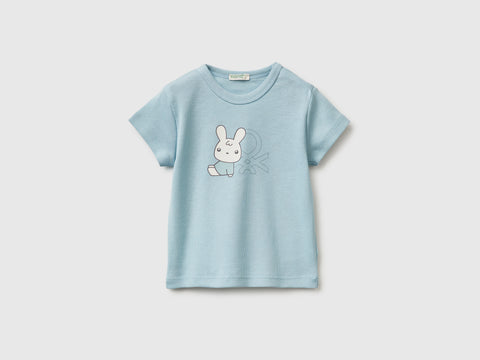 Logo print t-shirt in organic cotton - ucb_image_FS