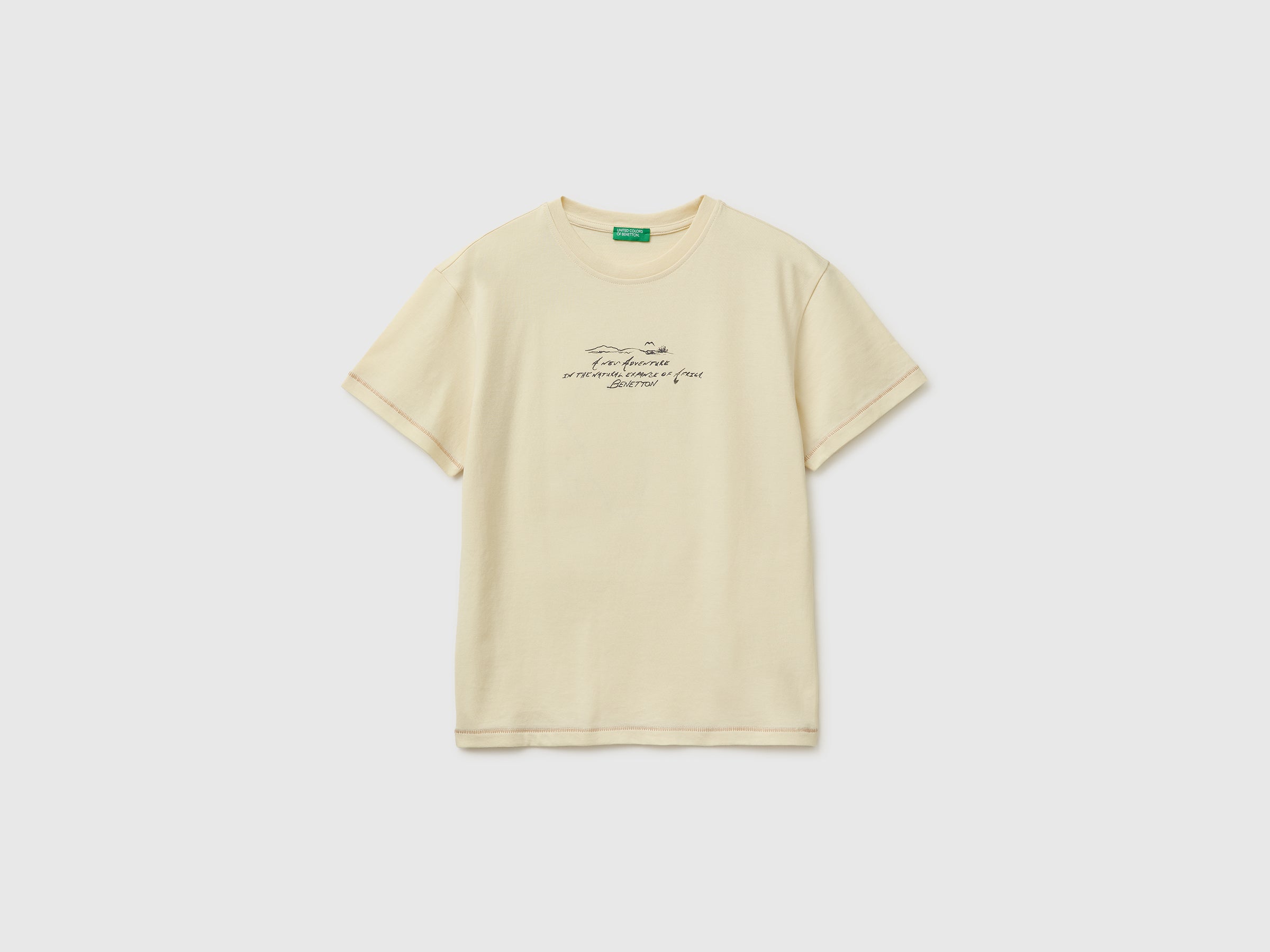Oversized T-shirt with print and embroidery - ucb_image_FS