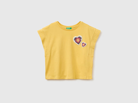 Sleeveless T-shirt with embroidery - ucb_image_FS