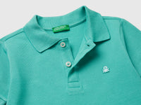 Short-sleeved polo in pure cotton - ucb_image_DS1