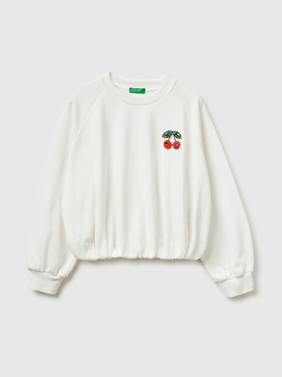 Oversized sweatshirt with jewel patch - ucb_image_FS