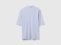 T-shirt slim fit em algodão de fibra longa - ucb_image_BS