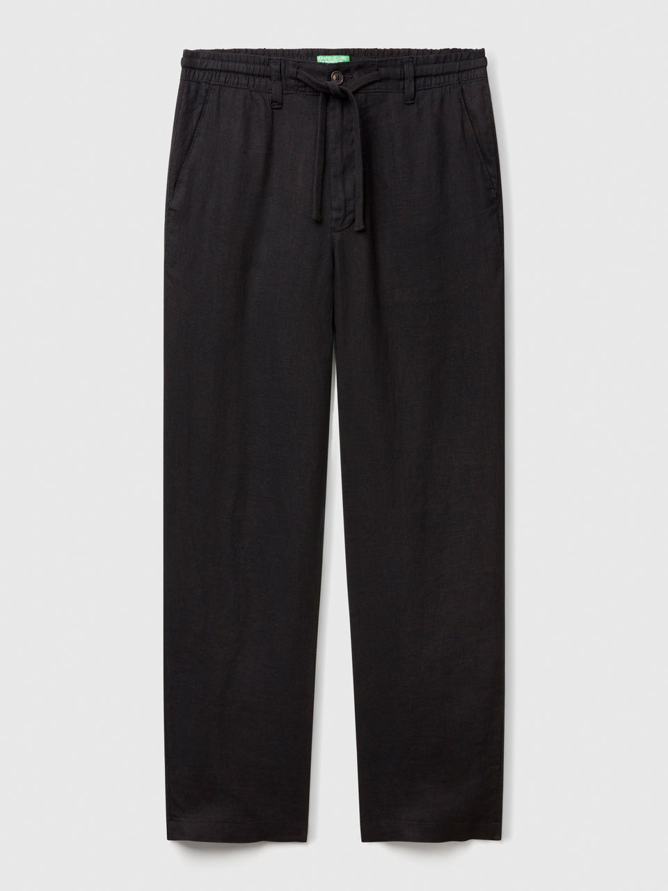 Trousers in pure linen with drawstring - ucb_image_FS
