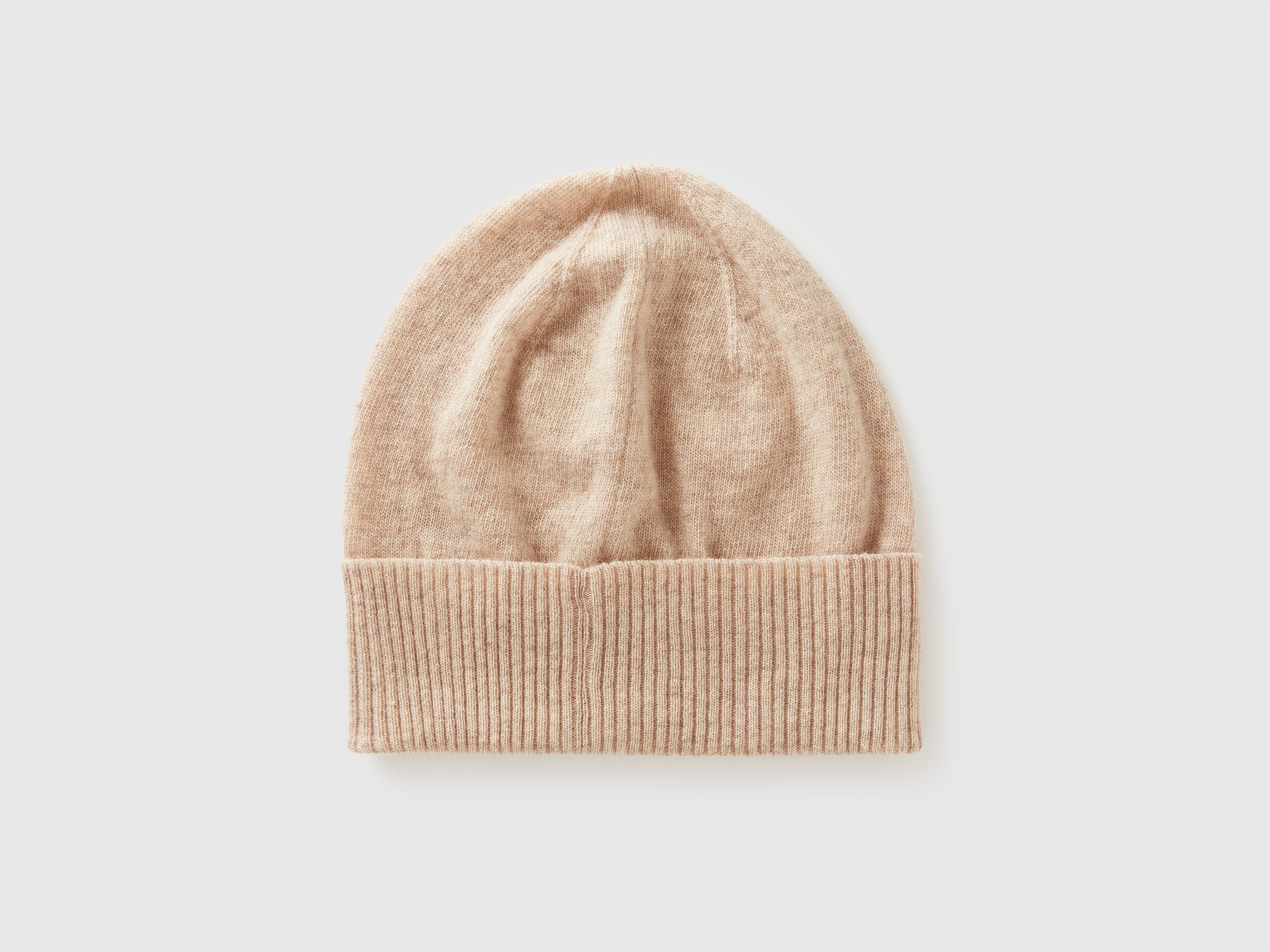 Gorro bege em pura lã Merino - ucb_image_BS