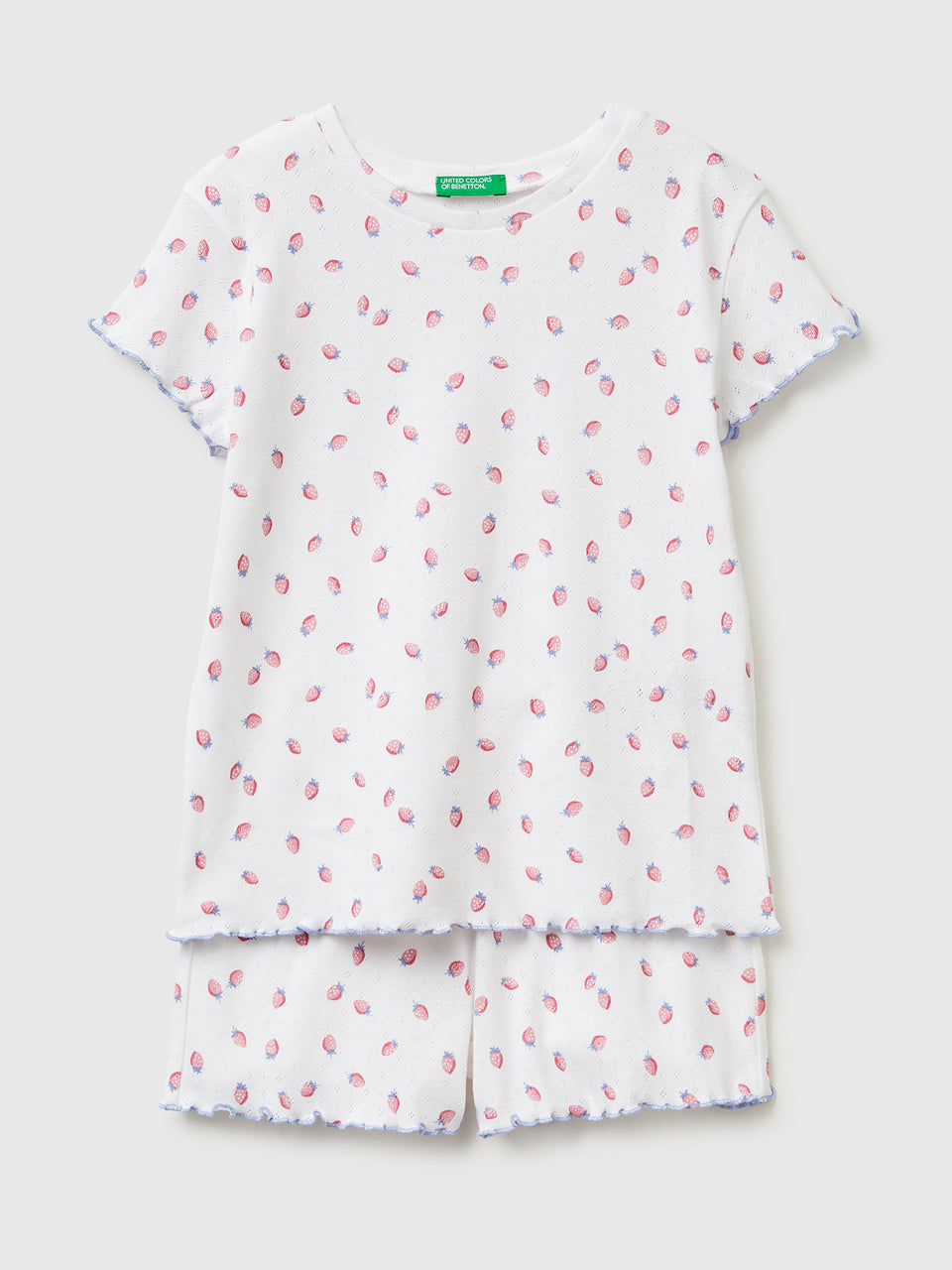 Ribbed patterned short pyjamas - ucb_image_FS