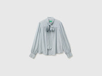 Blusa aos quadrados vichy com laço - ucb_image_FS