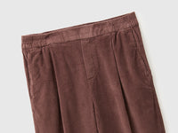 Chinos em veludo com cintura elástica - ucb_image_FY