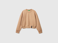 Boxy fit sweatshirt with crest on the back - ucb_image_FS