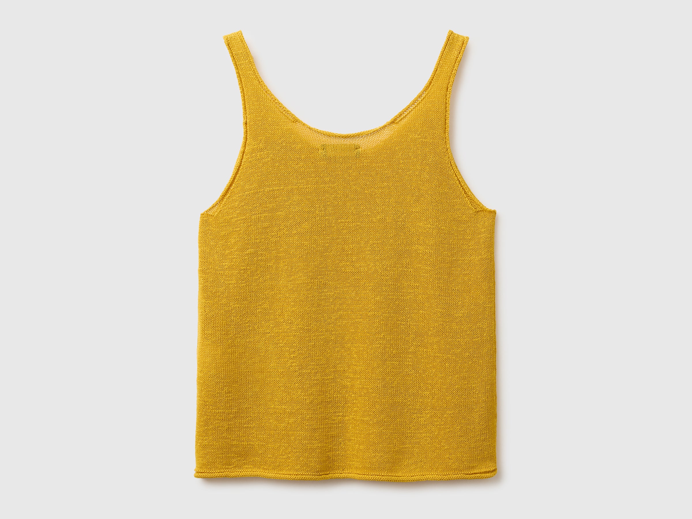 Linen blend knit top - ucb_image_BS