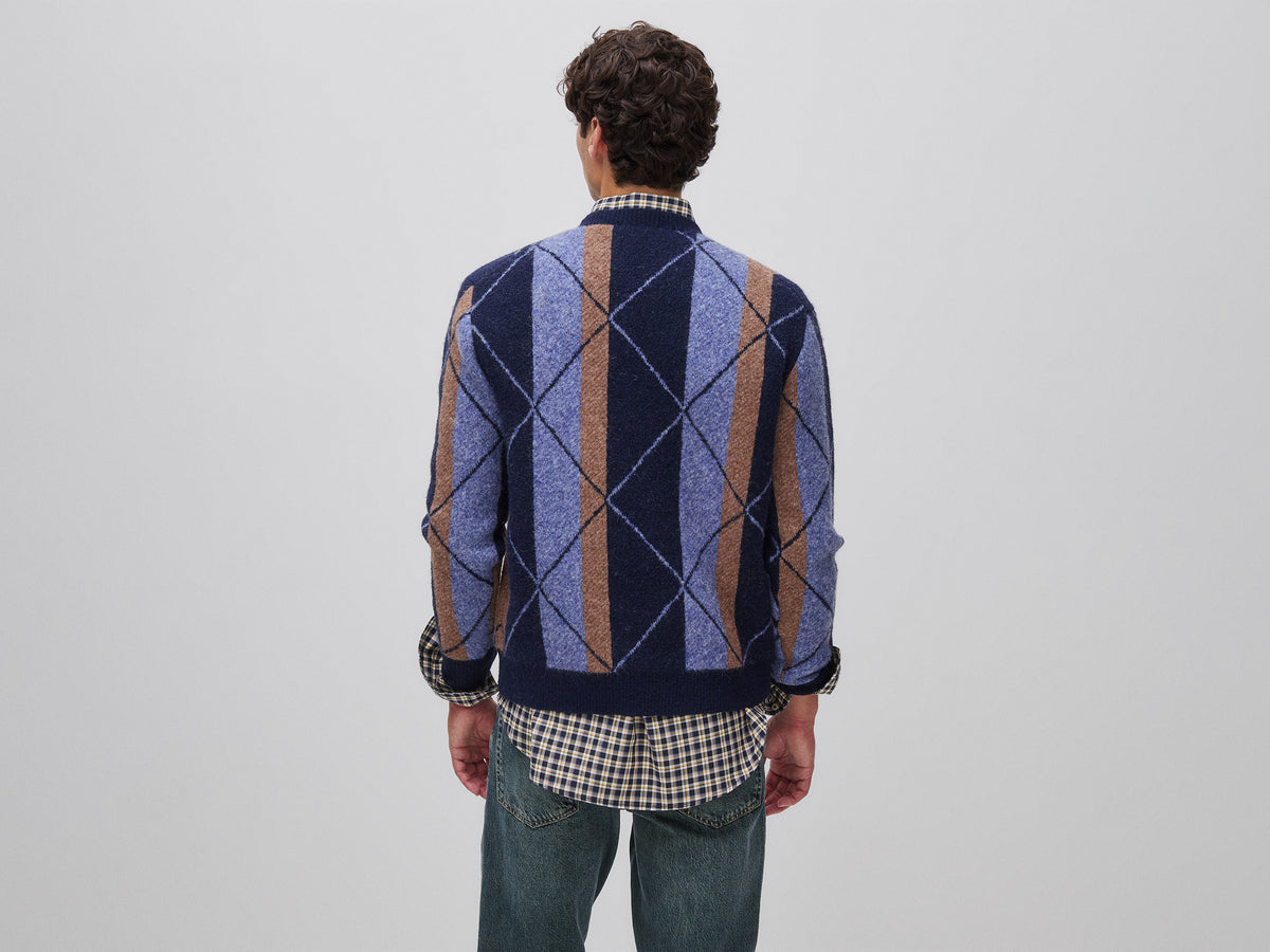 Camisola com riscas e losangos em mistura de lã e alpaca - ucb_image_B