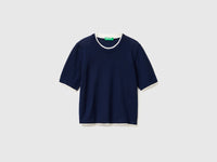 Camisola de manga curta 100% lã Merino - ucb_image_FS