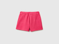 Shorts in sweat fabric with drawstring - ucb_image_BS
