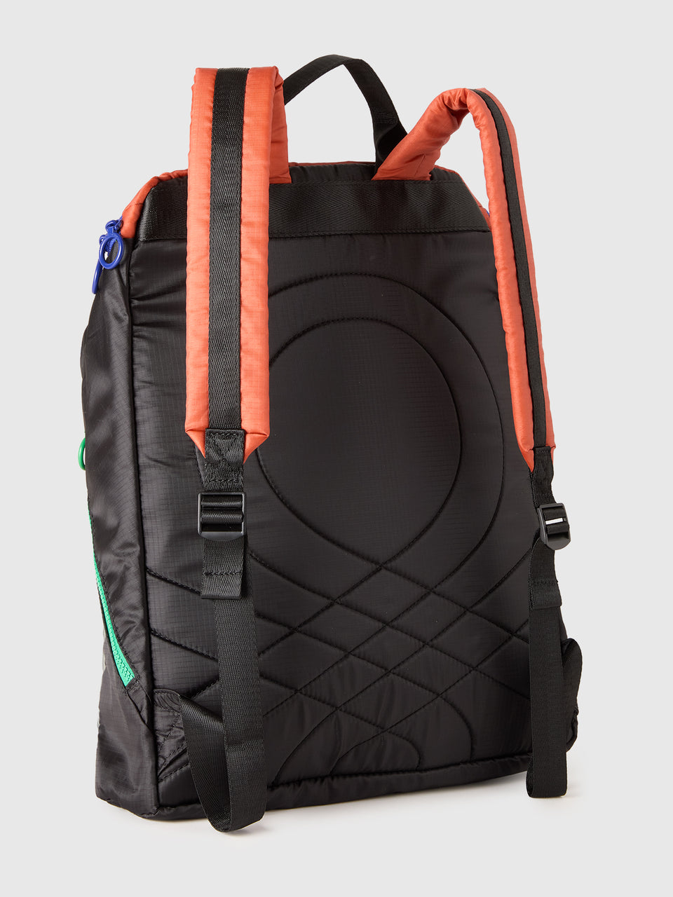 Color block nylon backpack - ucb_image_BS