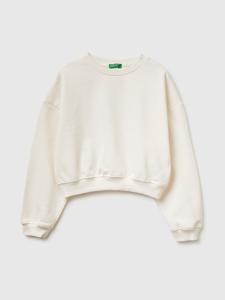 Cropped fit sweatshirt - ucb_image_FS
