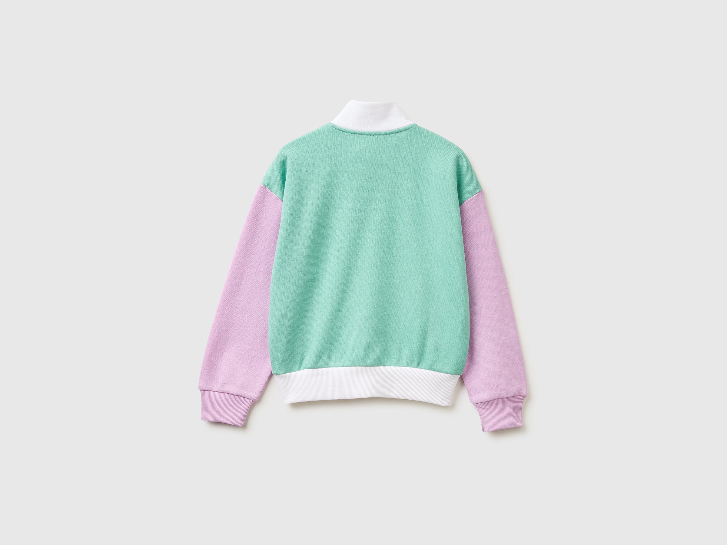 Zip-up sweatshirt with print - ucb_image_BS
