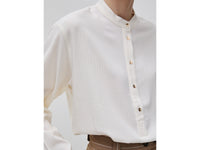 Blusa às riscas com gola coreana - ucb_image_FY