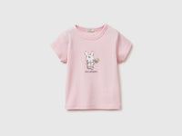 T-shirt com estampa logótipo em algodão orgânico - ucb_image_FS