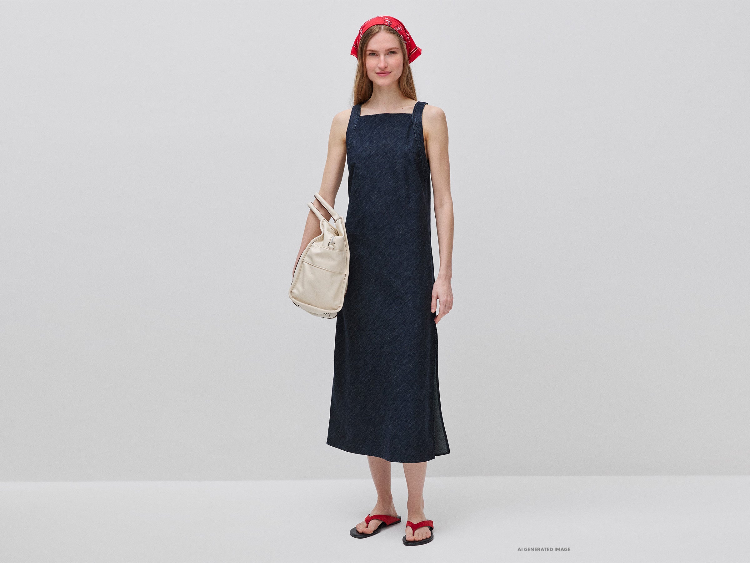 Vestido midi em denim - ucb_image_FY