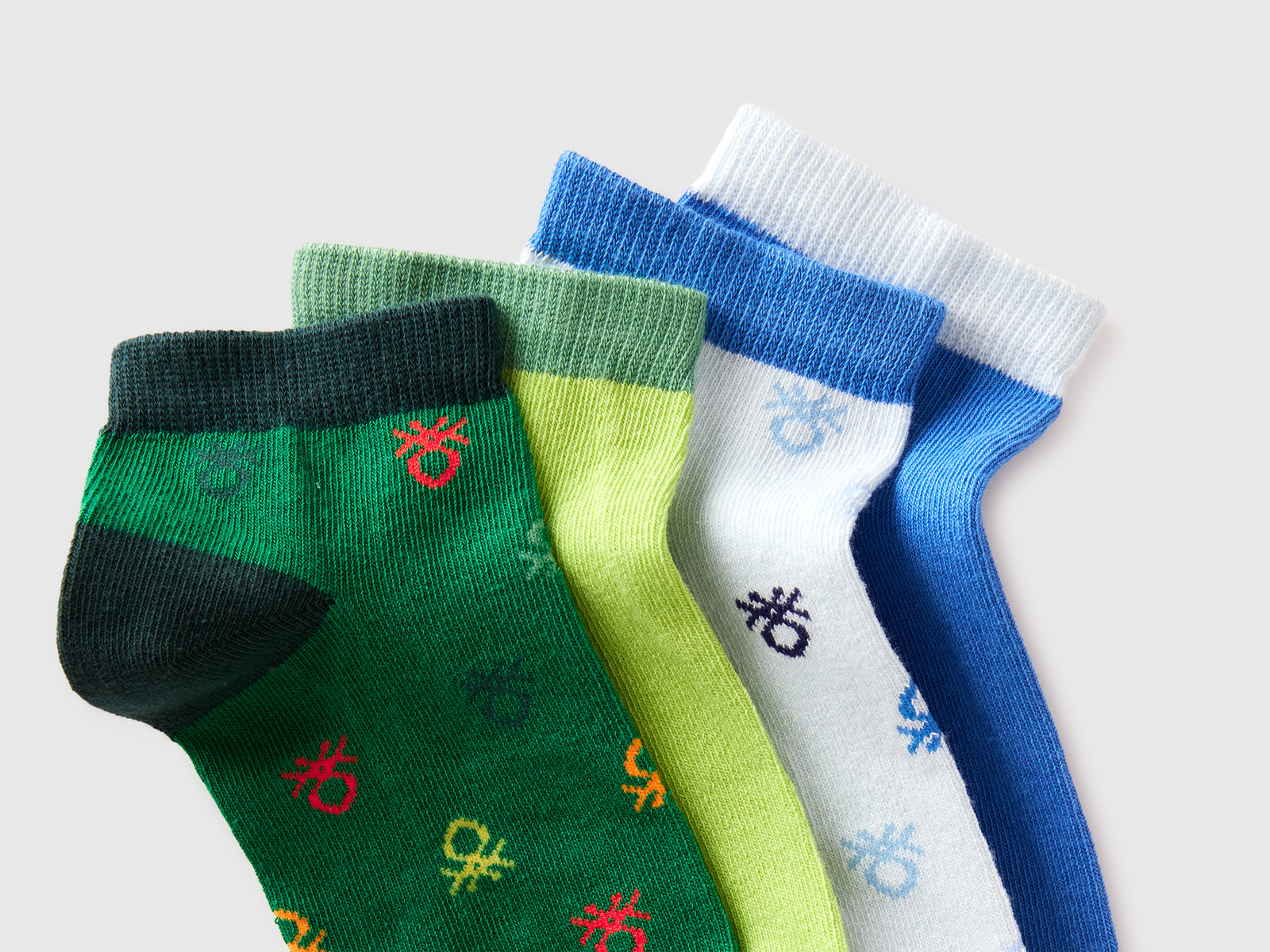 Four patterned short socks - ucb_image_DS1