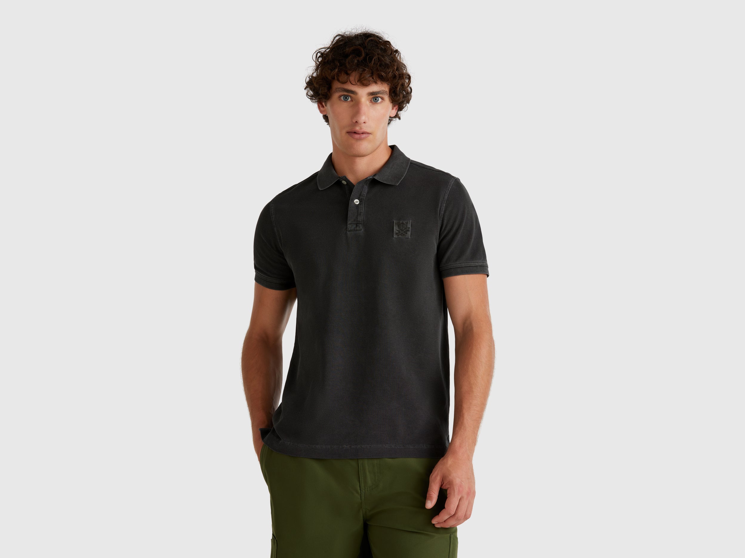 Polo cinza-escuro regular fit - ucb_image_F