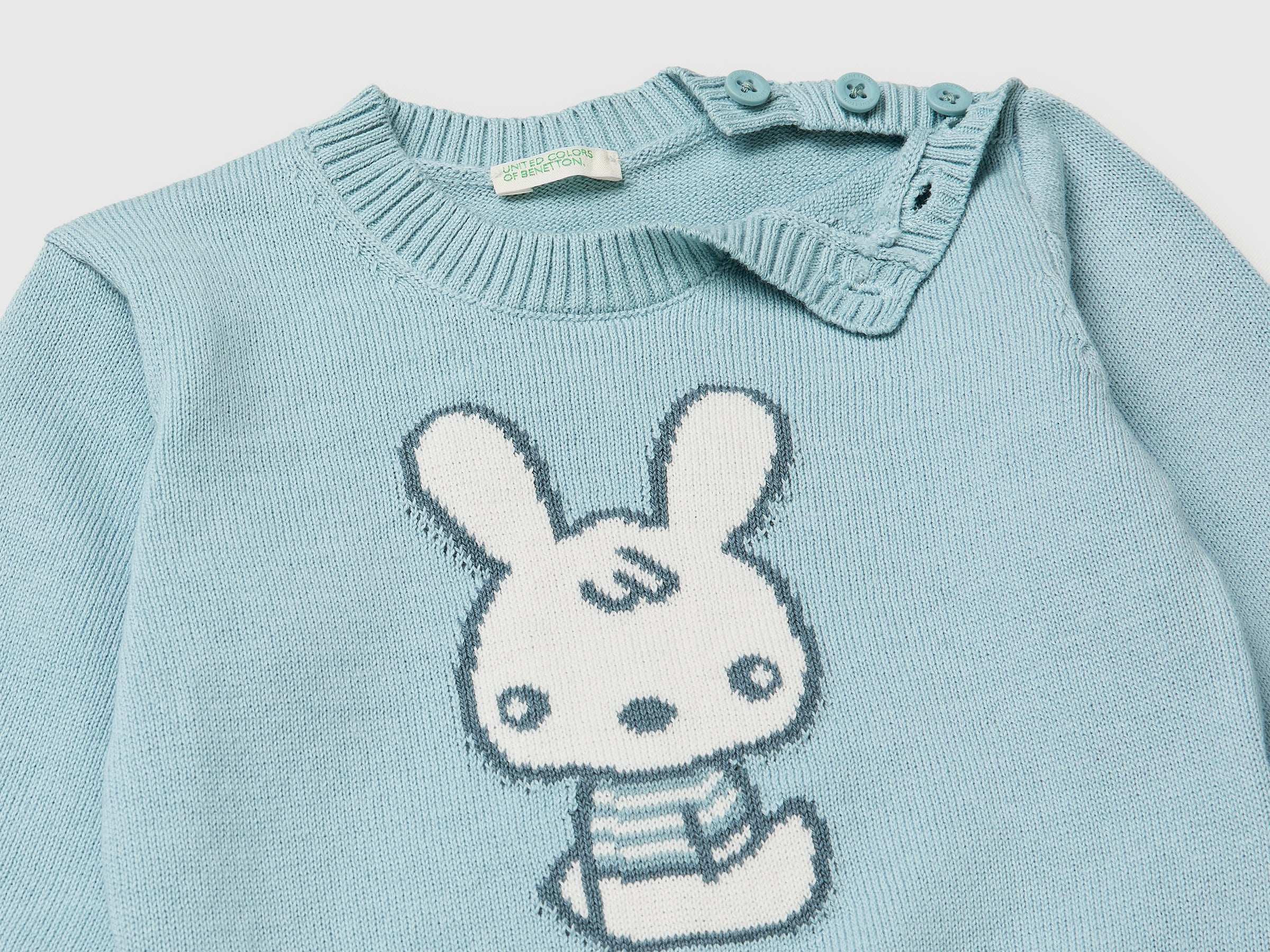 Sweater with bunny inlay - ucb_image_DS1