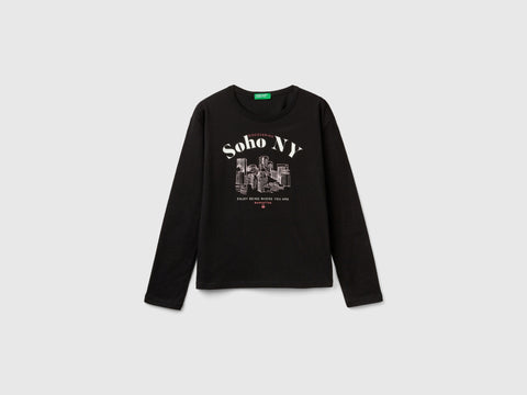 T-shirt com estampa slogan - ucb_image_FS
