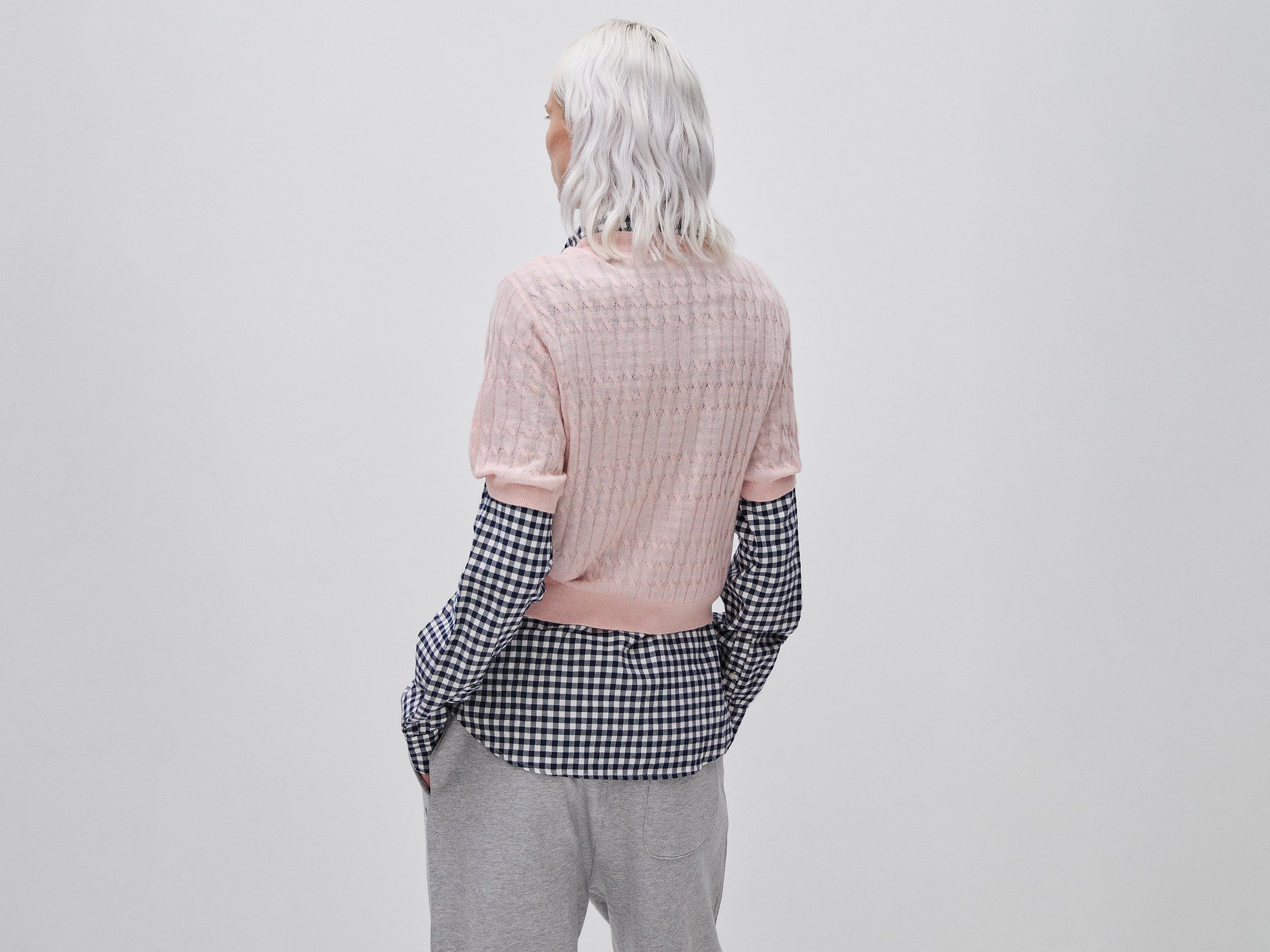 Camisola com tranças em mistura de lã ultraligeira - ucb_image_B