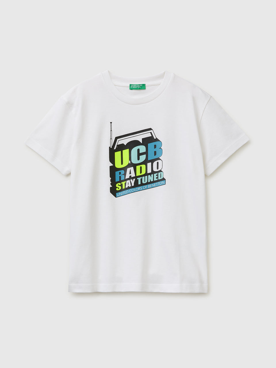Organic cotton T-shirt with logo print - ucb_image_FS