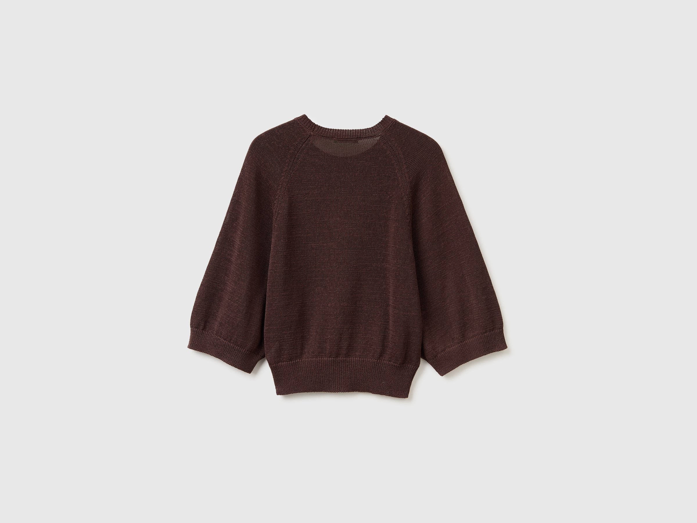 Oversized sweater in linen blend - ucb_image_BS
