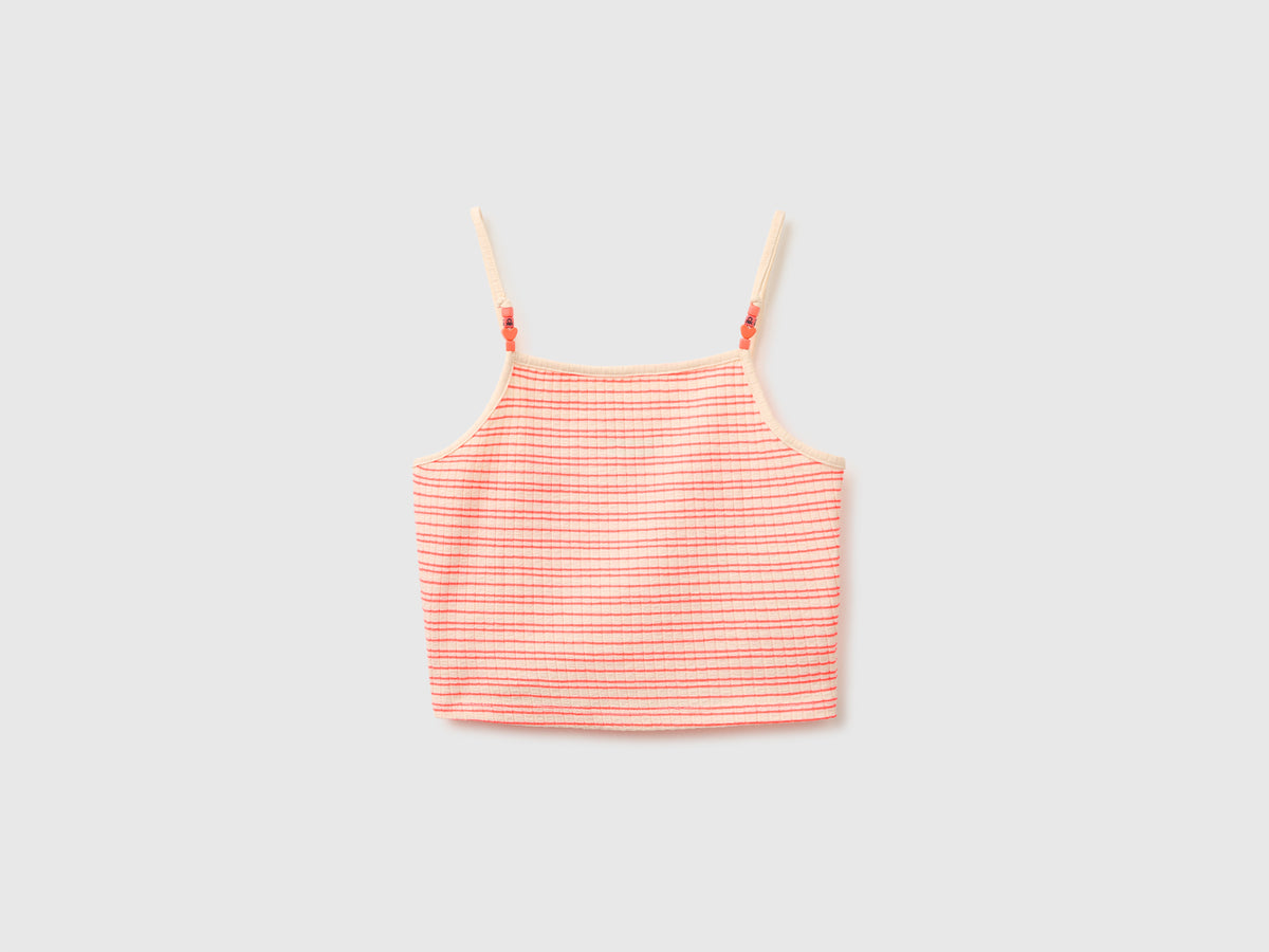 Striped tank top with beads - ucb_image_FS