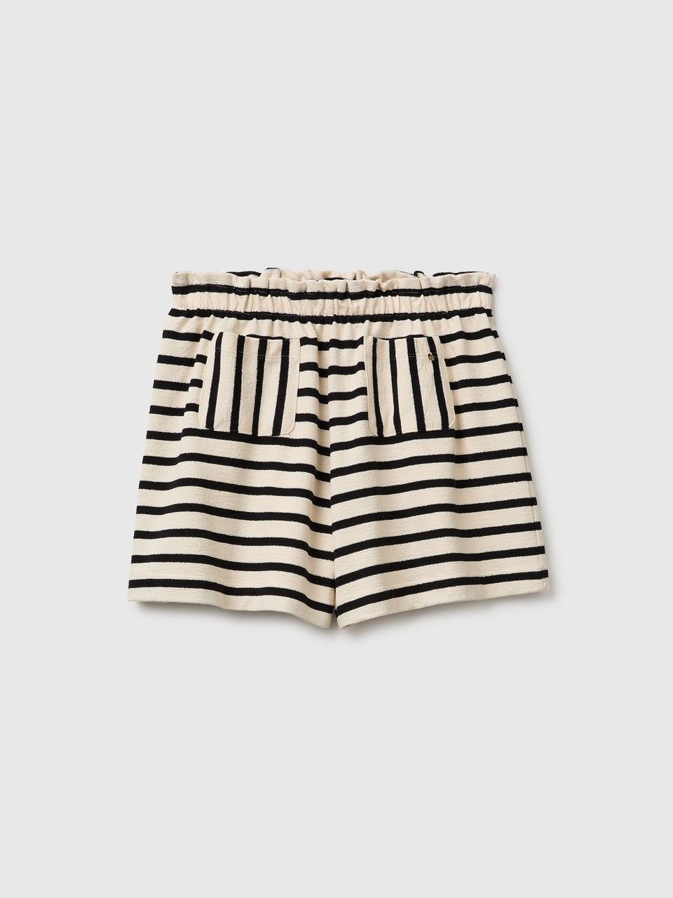 Shorts às riscas com bolsos pequenos - ucb_image_FS