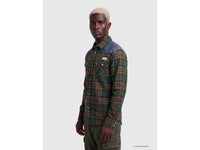 Camisa western em flanela aos quadrados - ucb_image_FY
