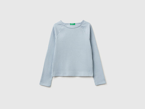 Ribbed boat neck T-shirt - ucb_image_FS