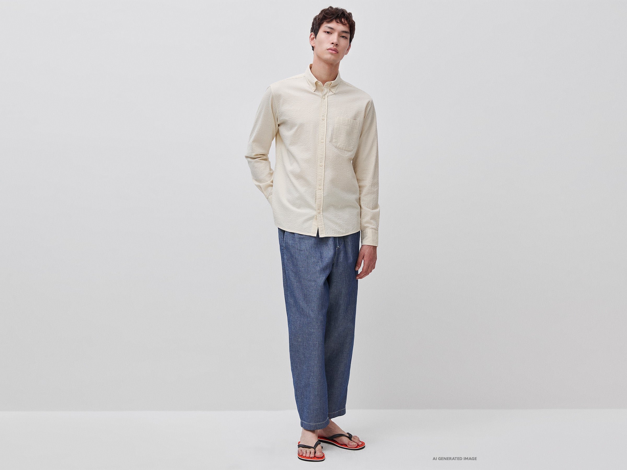 Camisa leve button down - ucb_image_FY