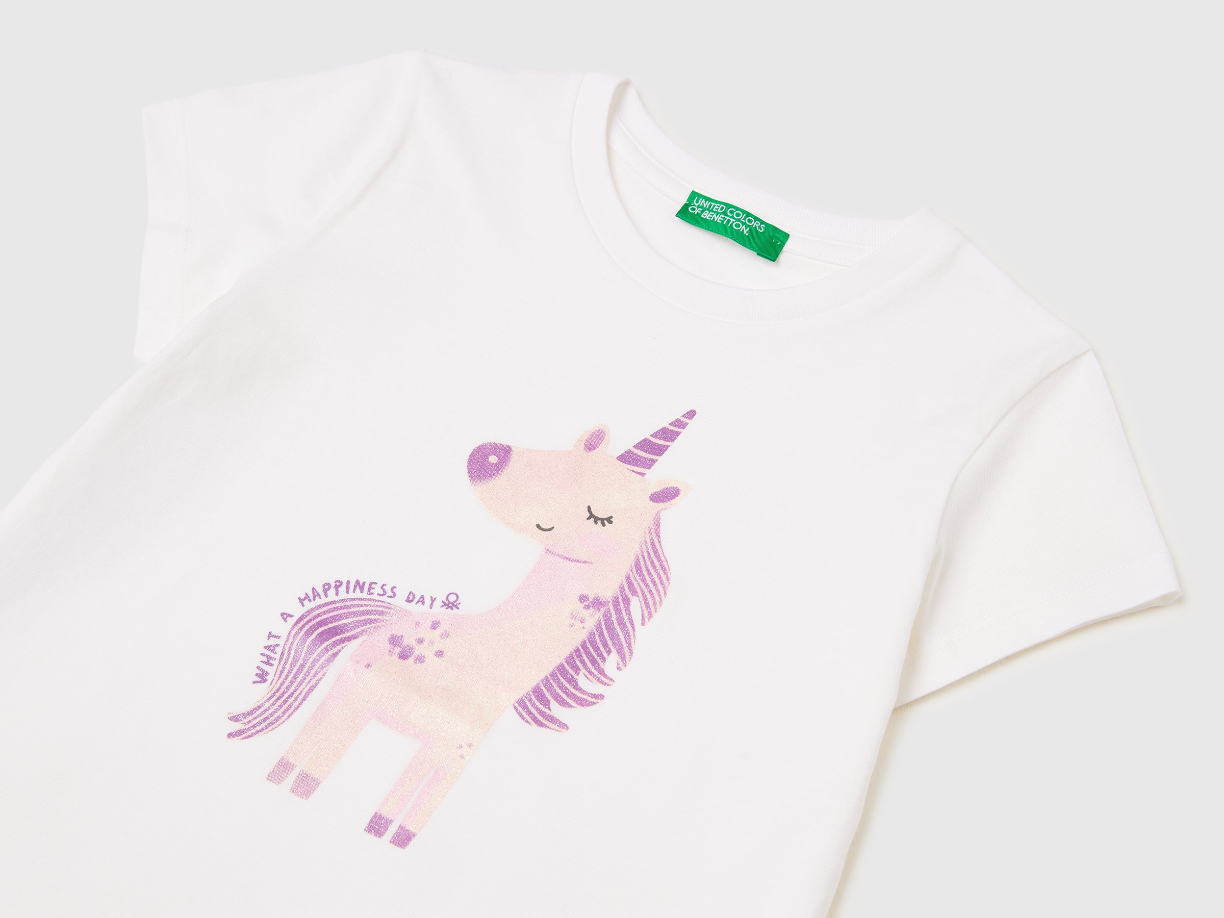 T-shirt with print and glitter - ucb_image_DS1
