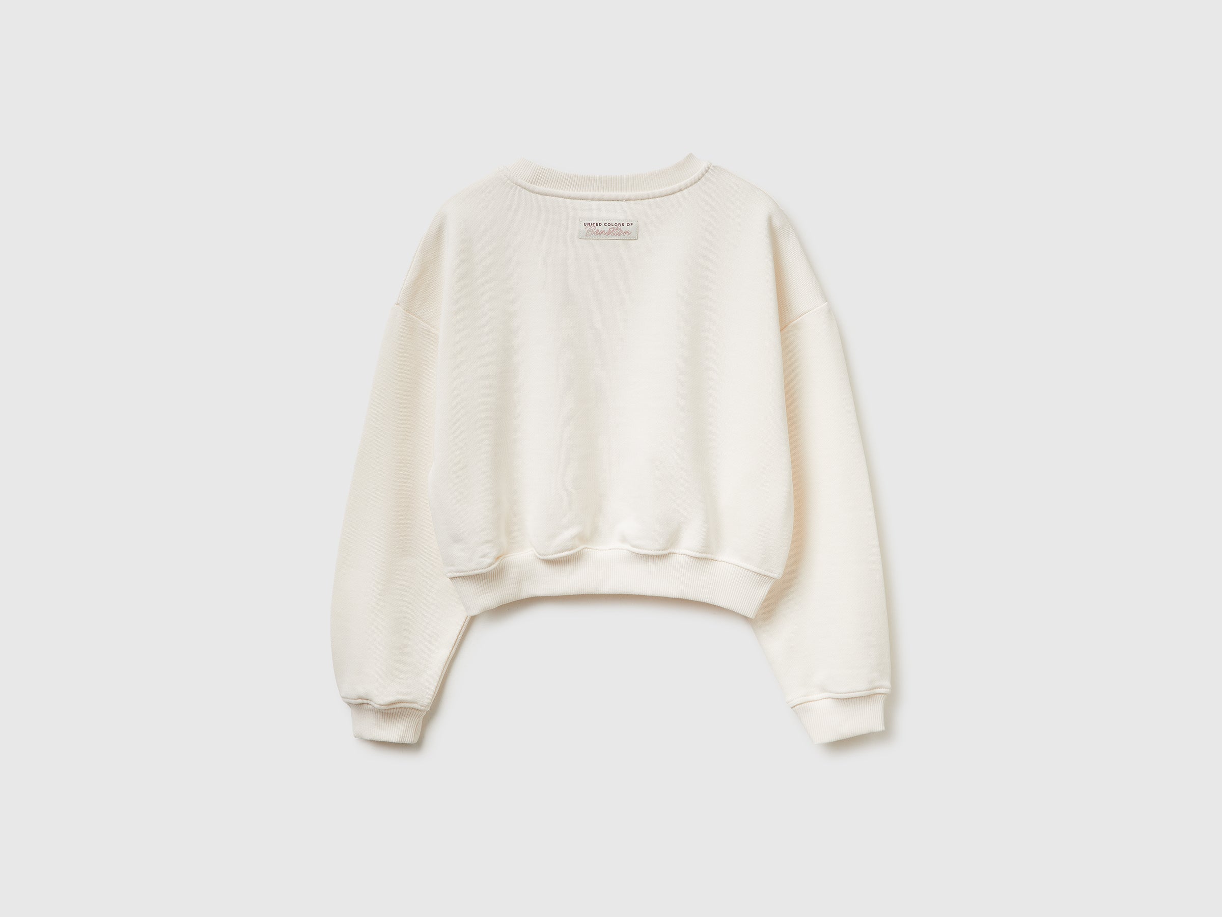 Cropped fit sweatshirt - ucb_image_BS