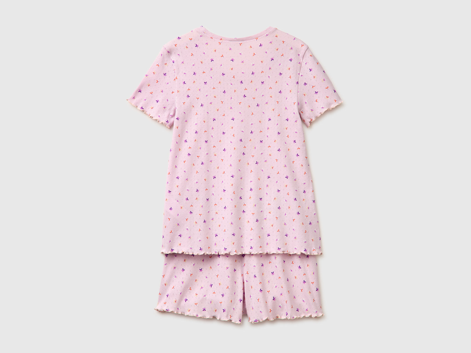 Ribbed patterned short pyjamas - ucb_image_BS