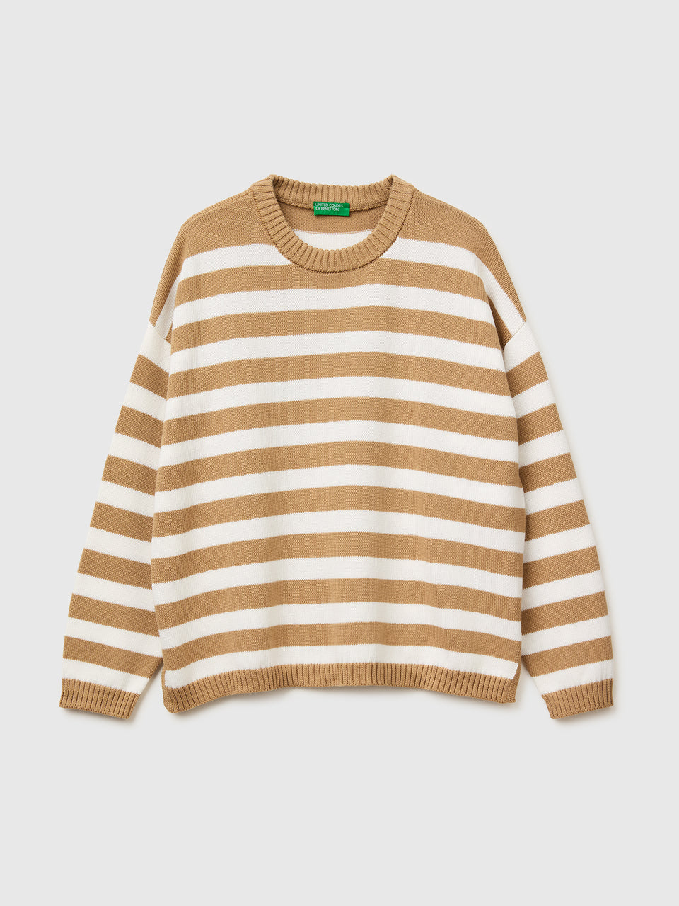 Striped sweater in tricot cotton - ucb_image_FS