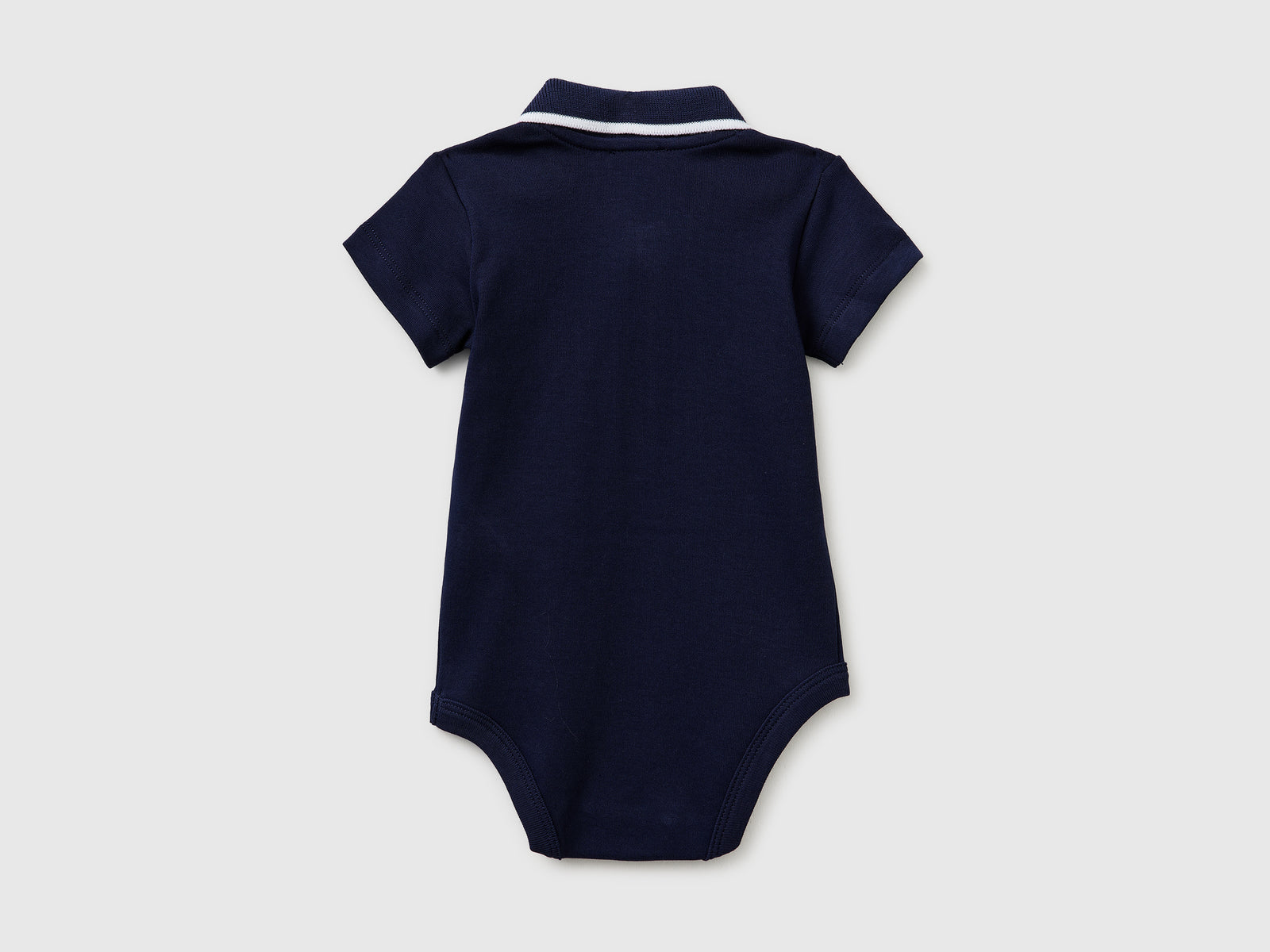 Polo onesie in organic cotton - ucb_image_BS