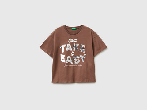 T-shirt with print and sequins - ucb_image_FS