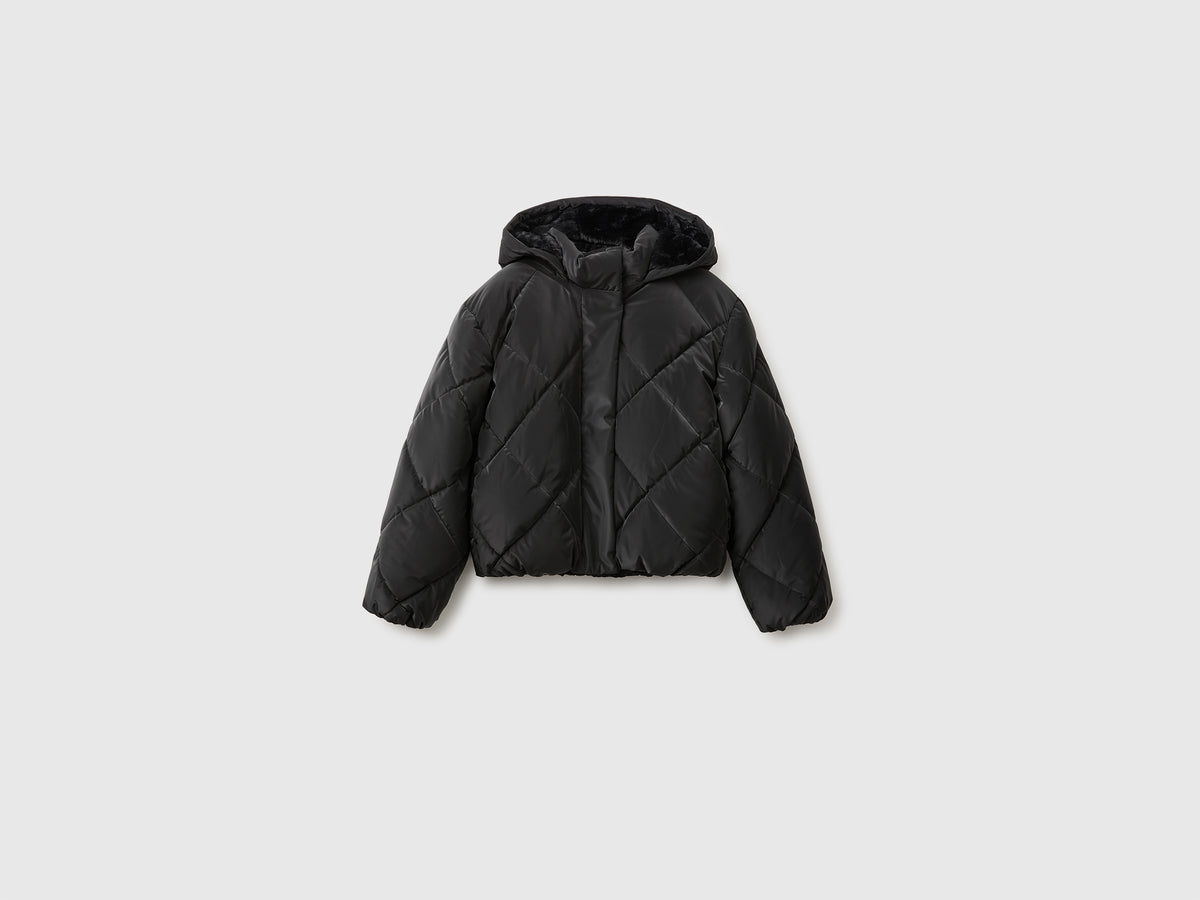 Casaco acolchoado com interior efeito teddy - ucb_image_FS